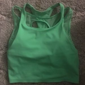 LuLu Lemon Break Free Crop Top Sports Bra